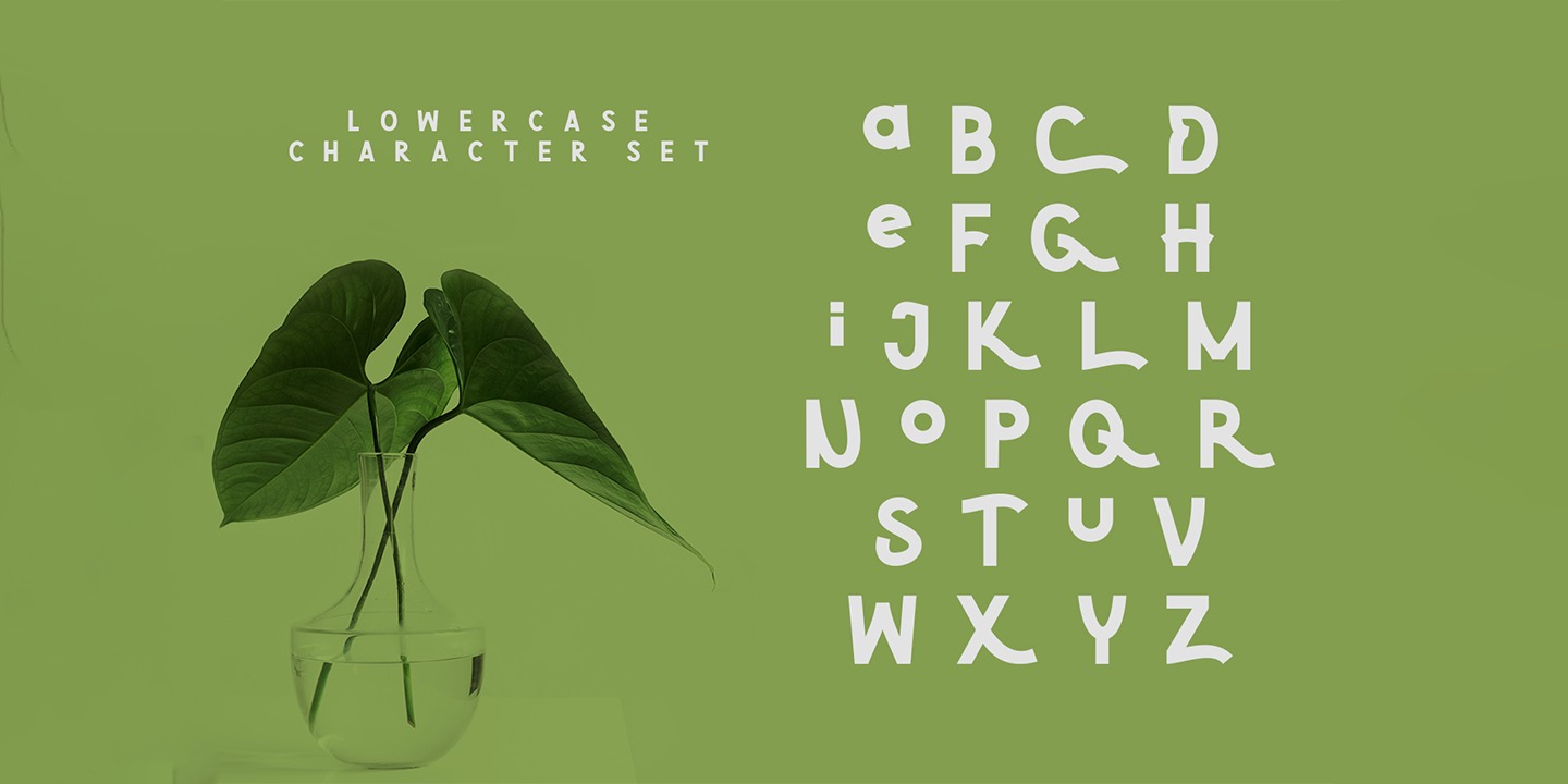 Green Narcu Regular Font preview
